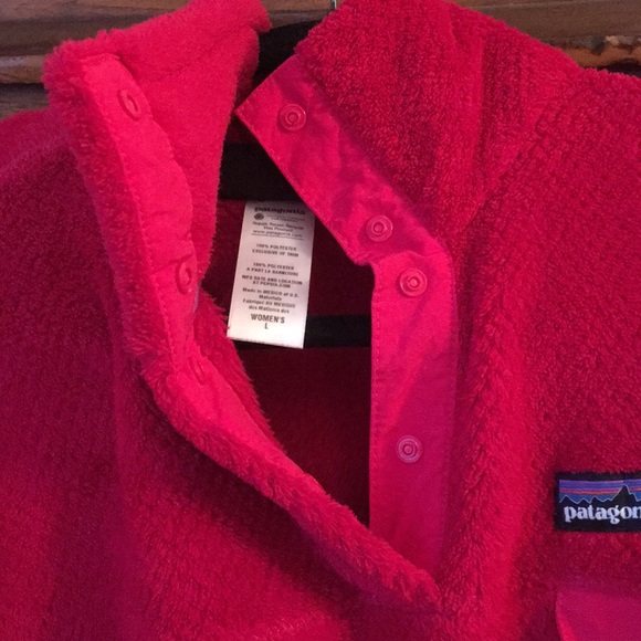 Patagonia retool pullover cranberry - Picture 2 of 3